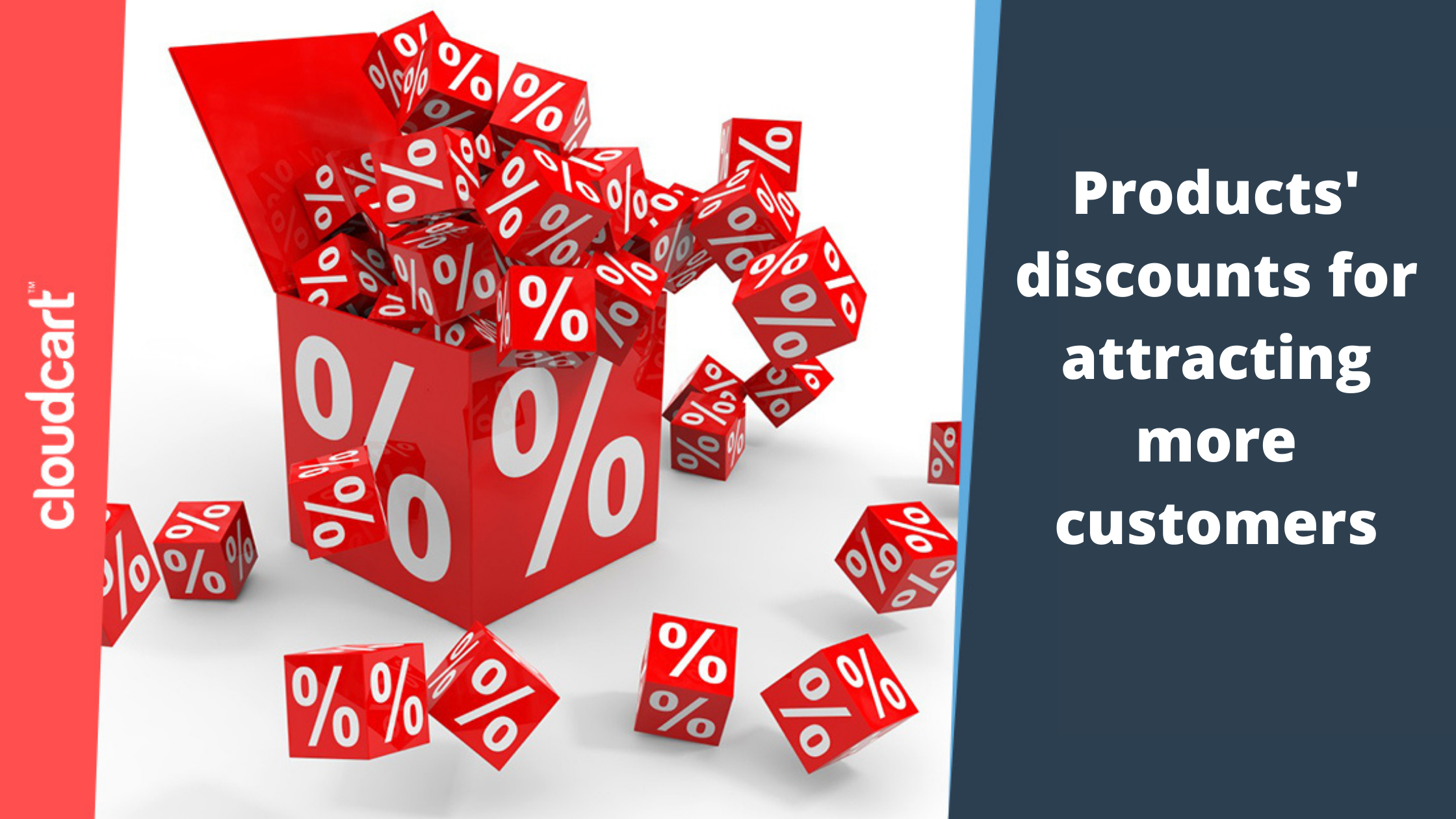 Products' discounts for attracting more customers
